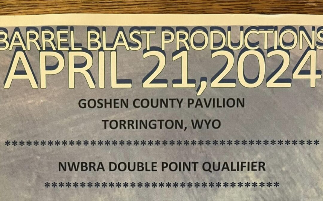 Barrel Racing – NWBRA Double Point Qualifier