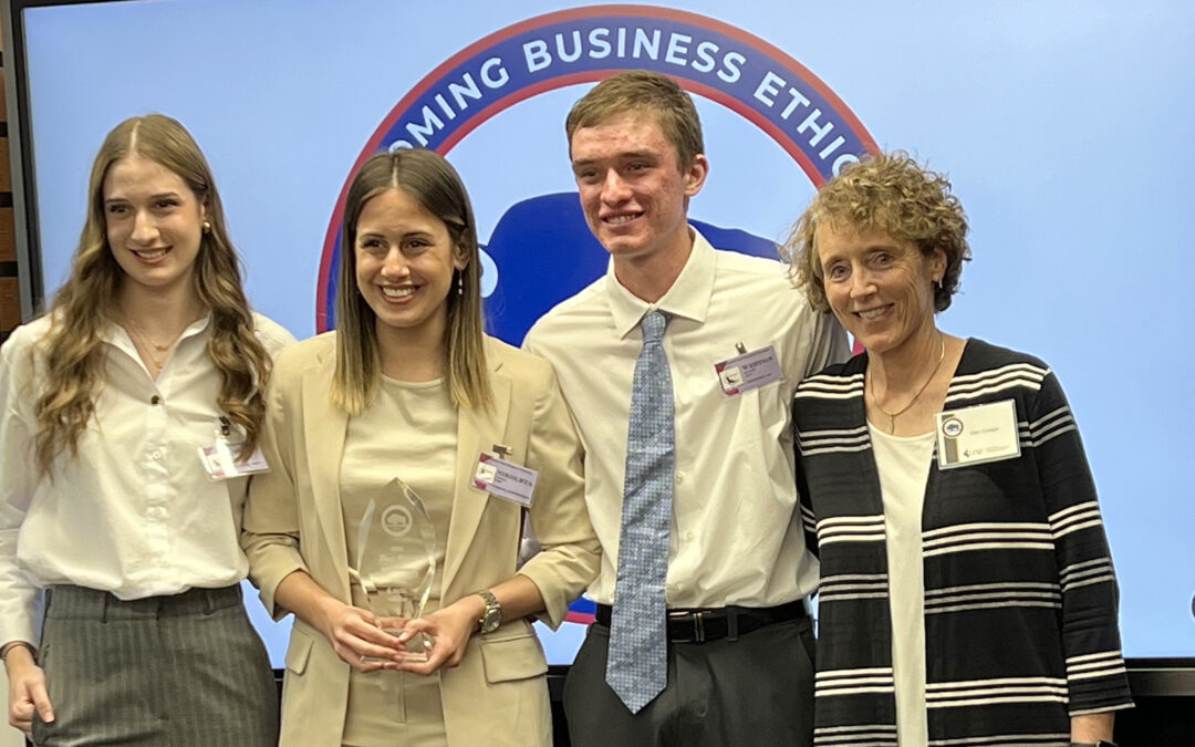 EWC’s Business Ethics Team Wins Wyoming Business Ethics Case Competition at UW